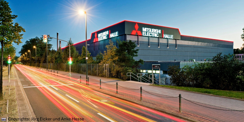 D.LIVE und CALA. machen die Mitsubishi Electric HALLE zur datengetriebenen Smart Venue